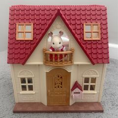 Sylvanian families house red roof cosy cottage