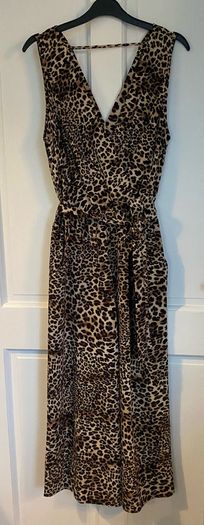 Leopard print jumpsuit Size 12 BNWOT