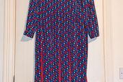 Beautiful multi colored dress with belt to adjust size
