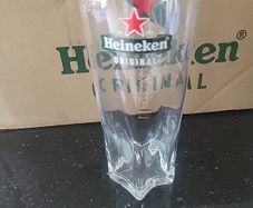 heineken star pint glasses new style