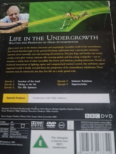 Life in the Undergrowth DVD