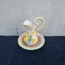 Ceramic orange washing bassin set postage possible Image 3