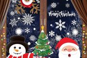 Christmas Window Stickers Christmas Window Decorations Window Stickers Christmas Snowflake Window Clings for Home Office Xmas Window Decorations Snowflake Window Decorations for Kids (FREE POSTAGE)