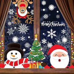 Christmas Window Stickers Christmas Window Decorations Window Stickers Christmas Snowflake Window Clings for Home Office Xmas Window Decorations Snowflake Window Decorations for Kids (FREE POSTAGE)