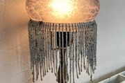 Art Deco pale blue Charlestone lamp