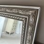 Large Silver Framed Mirror Image 3