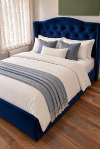 Luxury Velvet Bed Frame European King
