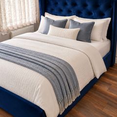 Luxury Velvet Bed Frame European King
