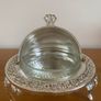 Vintage Silver Plated Dome Roll Top Dish Image 4