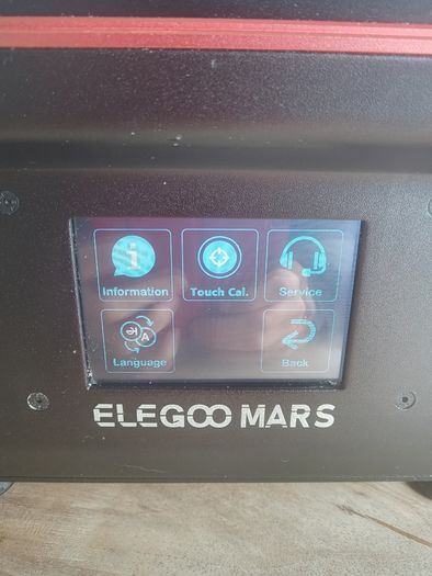 Mars elegoo 3d resin printer