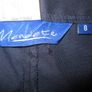 MANDATE    navy work trousers    size 8 Image 2