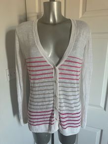 Clements Ribeiro pure linen cardigan size L UK14 EU40 Postage included