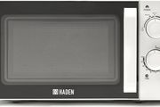 20L White Microwave  800W Compact Countertop Microwave Oven with 6 Power Levels, 30-Min Timer &amp; Defrost Function Perfect for Kitchens, Dorms, and Offices