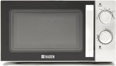 20L White Microwave  800W Compact Countertop Microwave Oven with 6 Power Levels, 30-Min Timer & Defrost Function Perfect for Kitchens, Dorms, and Offices