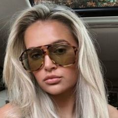 Gucci GG1042S Sunglasses Havana Green