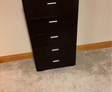 A chest of drawers