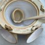 Studio pottery - punch bowl set - 6 cups Image 2