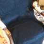 Beautiful Black Glen Cree Scotish Mohair Wool Wrap/Throw/Blanket Image 2
