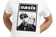 Oasis Band Photo Vintage Style Heavyweight Unisex Crewneck T-shirt