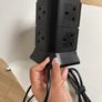 Power tower extension lead with 8 plugs, 3 USB-B and 1 USB-C socket Image 3