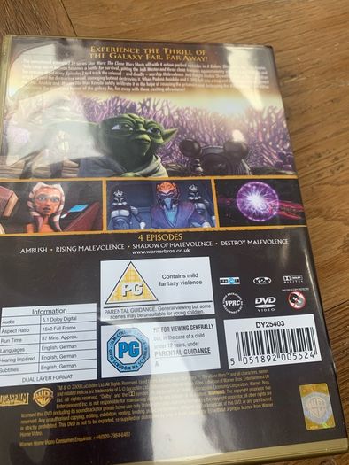 Star Wars: The Clone Wars - A Galaxy Divided [DVD] [2009