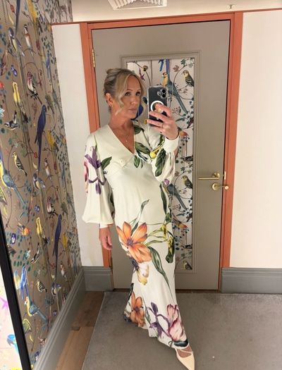 Edwina ibbotson floral maxi dress
