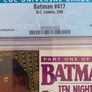 Batman Issue 417 Key Issue CGC 9.6 Graded Comic Book First Appearance KGBeast Image 3