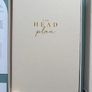 The Head Plan Productivity and Wellness Journal - Undated Planner Cream Image 4