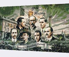 1916 Rising Painting