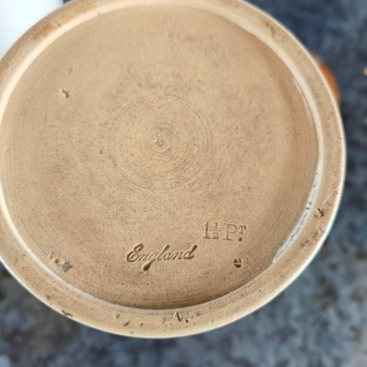 Vintage English Lovett's 1.5 pint coffee pot retro