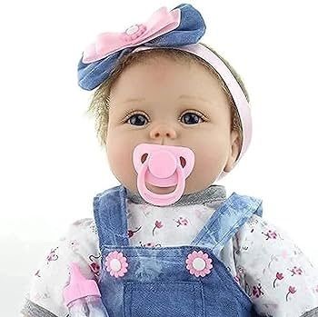 22inches Reborn Girls Baby Dolls Realistic Soft Silicone Newborn Doll Realistic Handmade Doll Children Babies Kids Toys