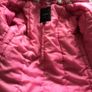 Baby Girls Pink padded Zebra print Jacket with hood 1-2 Yrs Image 6