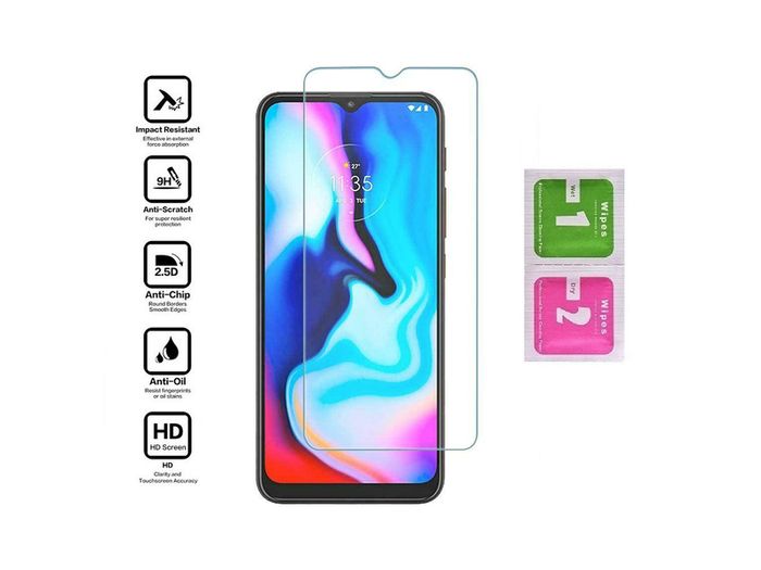 For Motorola Moto E7 Plus Tempered Glass Premium Screen Protector Guard Film - FHT13MTG