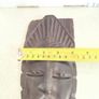 Vintage African hand carving wood tribal wall hanging mask Image 3
