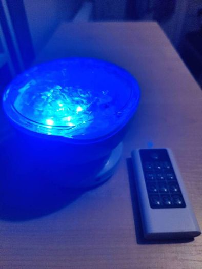 Rotating light with music for baby and RC