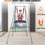 Aerial Yoga Frame & Yoga Hammock, 9.67 ft Height Professional Yoga Swing Stand Comes with 6.6 Yards Aerial Hammock, Max 551.15 lbs Load Capacity Yoga Rig for Indoor Outdoor Aerial Yoga Image 3