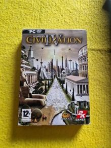 Civilization IV 4 Pc Dvd rom games Original