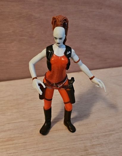 Star Wars Aurra Sing Bounty Hunter 3.75 " Scale In Very Good Condition