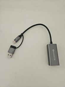 Ethernet adapter with both USB C and USB A