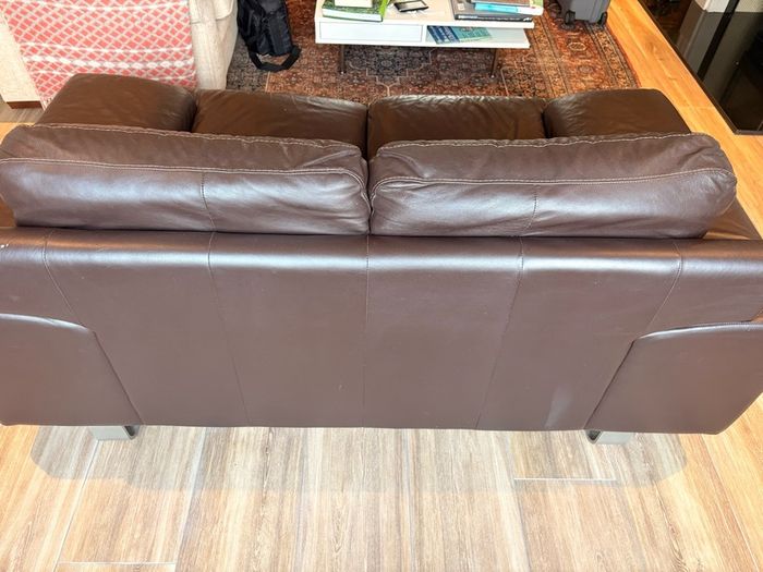 leather sofa