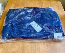 Brand New Helly Hansen Crew Midlayer Waterproof Jacket Men's Size M Navy 30253