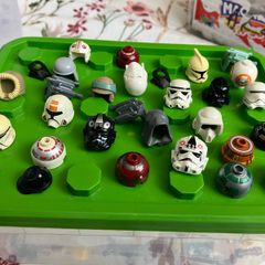 lego Star Wars minifigure helmets etc