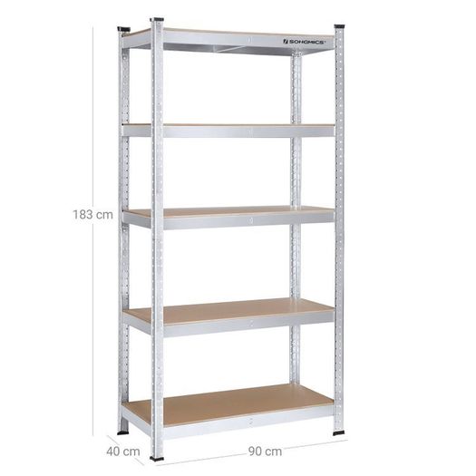 Storage rack loadable up to 875 kg
