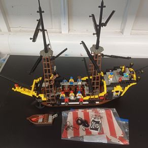 vintage Lego pirates 6285 Black Seas Barracuda