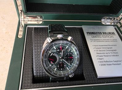 Citizen Promaster Bullhead Racing Chronograph Limited Edition