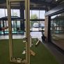New 2600mmx 900mm Aluminium external door RAL7032 Image 4