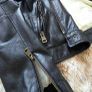 100% real leather Biker & Racer Jacket - River Island Image 8