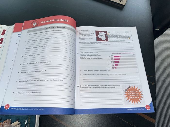 Politics & Society leaving cert books