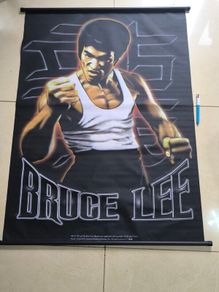 Vintage Bruce lee 1999 wall banner