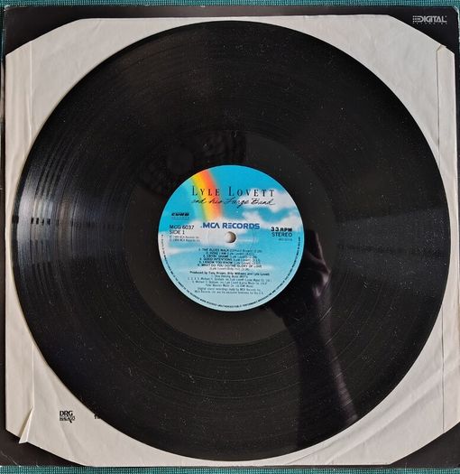 Lyle Lovett - Lyle Lovett And His Large Band Vinyl LP (1989) Country Rock EX+